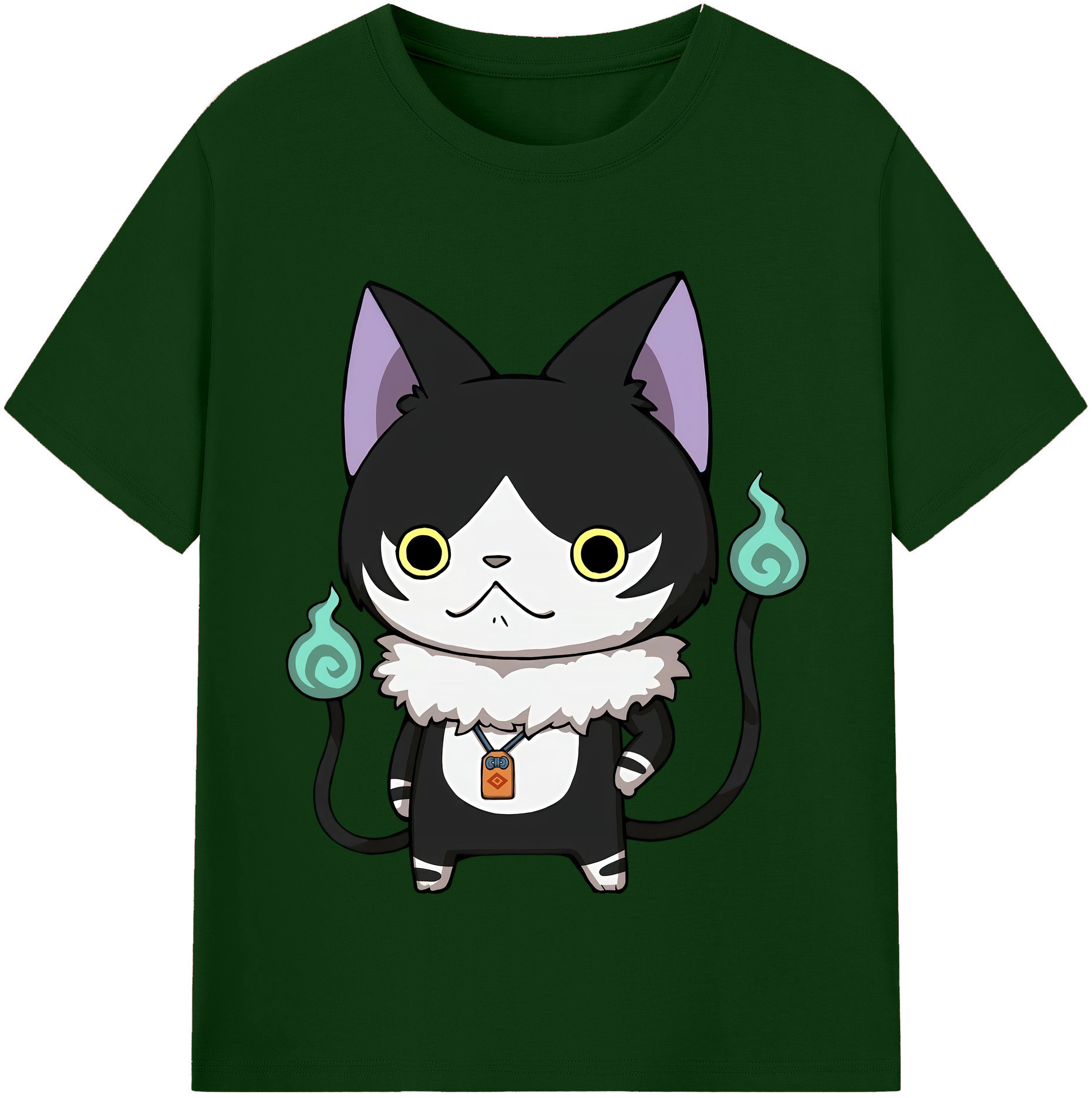 （画像用） 妖怪ウォッチ Yo-kai Watch 綿100％半袖Tシャツ（フロントプリント）
